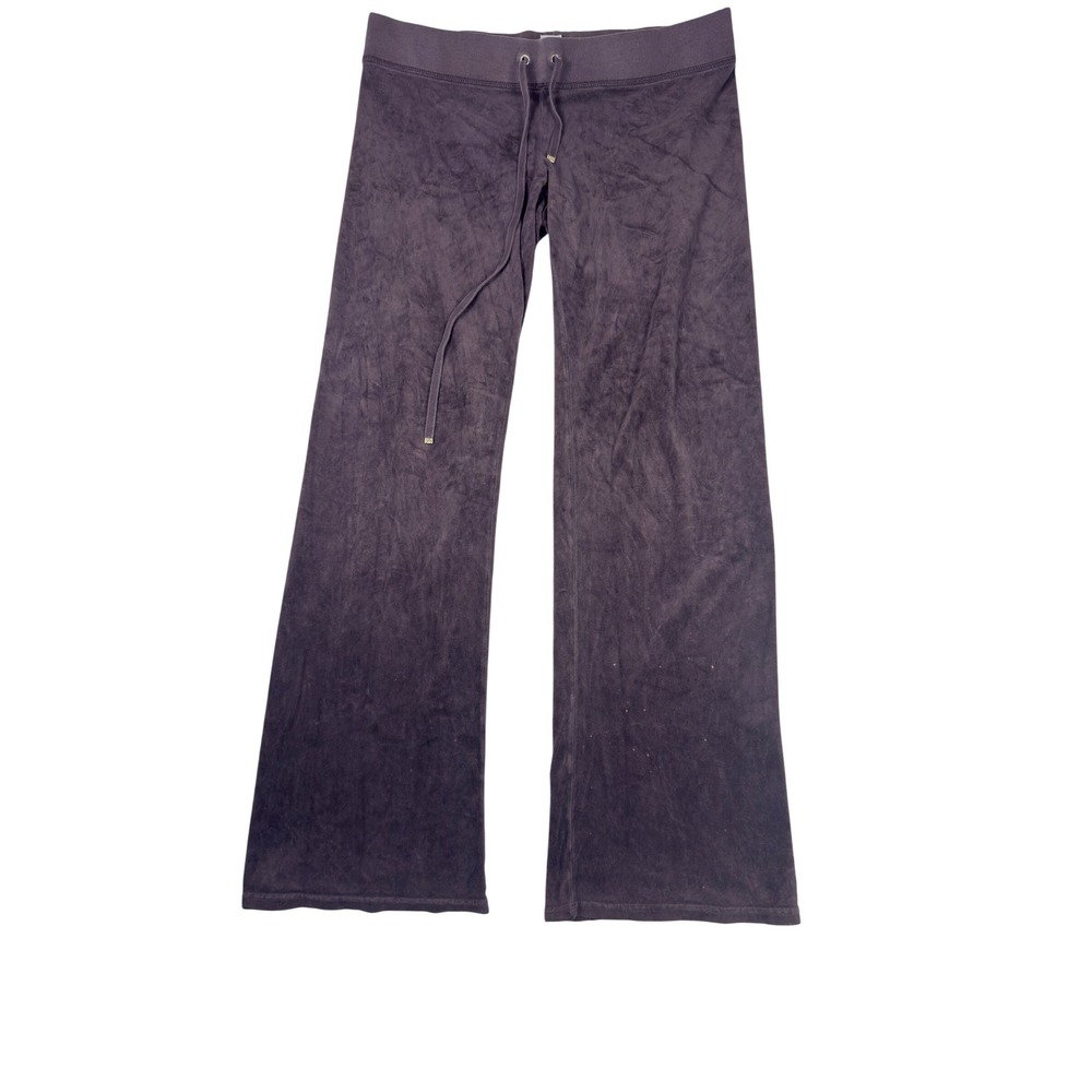 Y2K Juicy Couture Velour Pants Womens Medium Brown